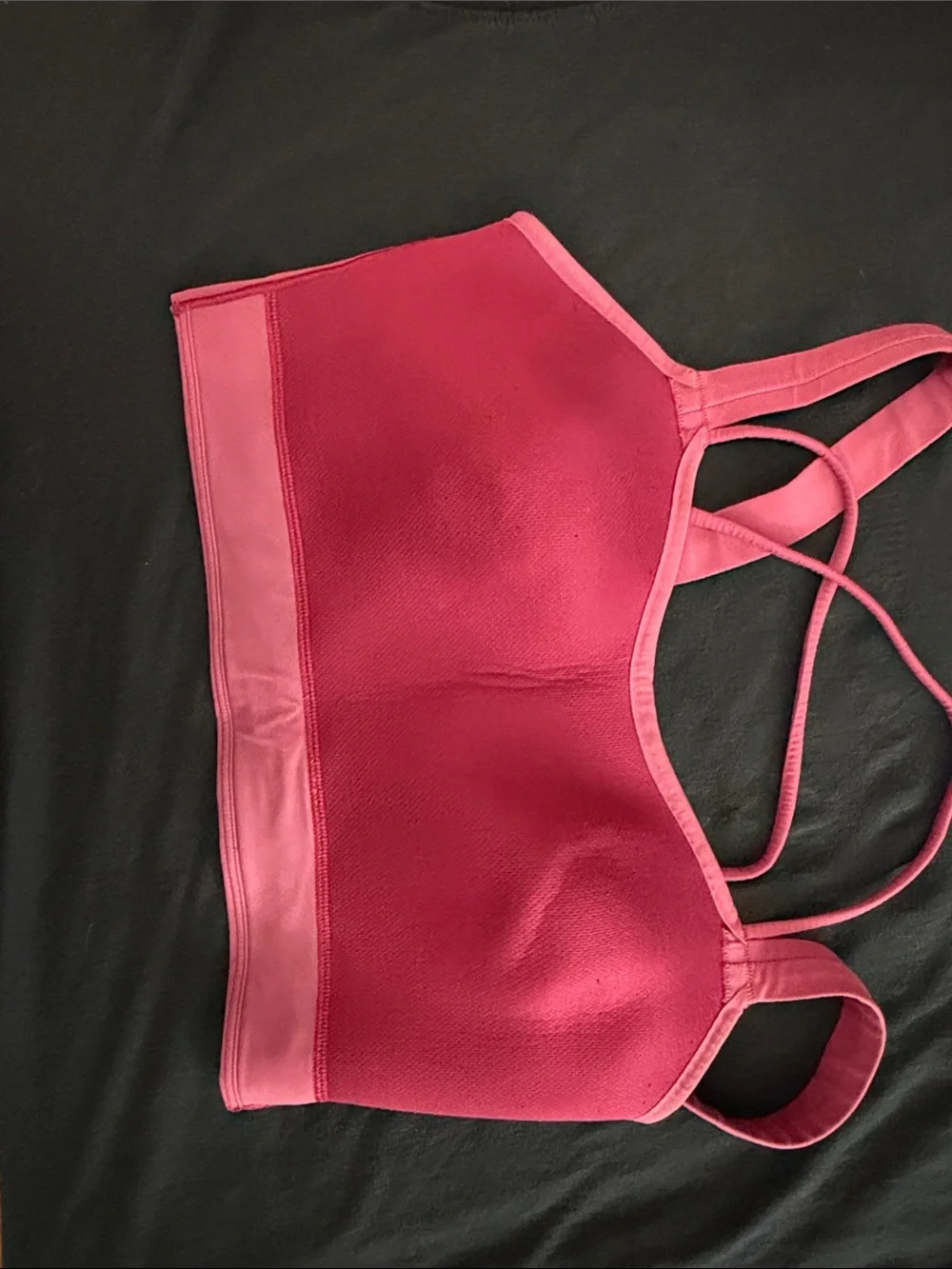 lululemon athletica Pink Strappy Sports Bra